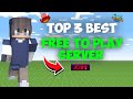 Top 3 Best Free To Play Server For Pojav Launcher And Tlauncher 1.12.2 - 1.20+ Servers 2024 Working