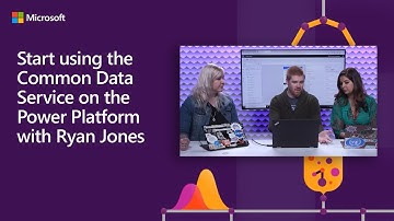 How to start using Common Data Service on the Power Platform with Ryan Jones | #LessCodeMorePower