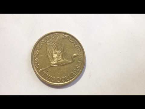 New Zealand 1991 Two Dollar Coin