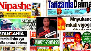 MAGAZETI YA LEO,16/7/2021, TOZO MPYA ZA MIAMALA KWENYE SIMU NI KILIO/S IMBA KAMBINI MISRI.