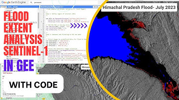 Flood Impact Assessment Using Sentinel-1 | Preprocessing and Flood Extent Analysis | GEE | Tutorial