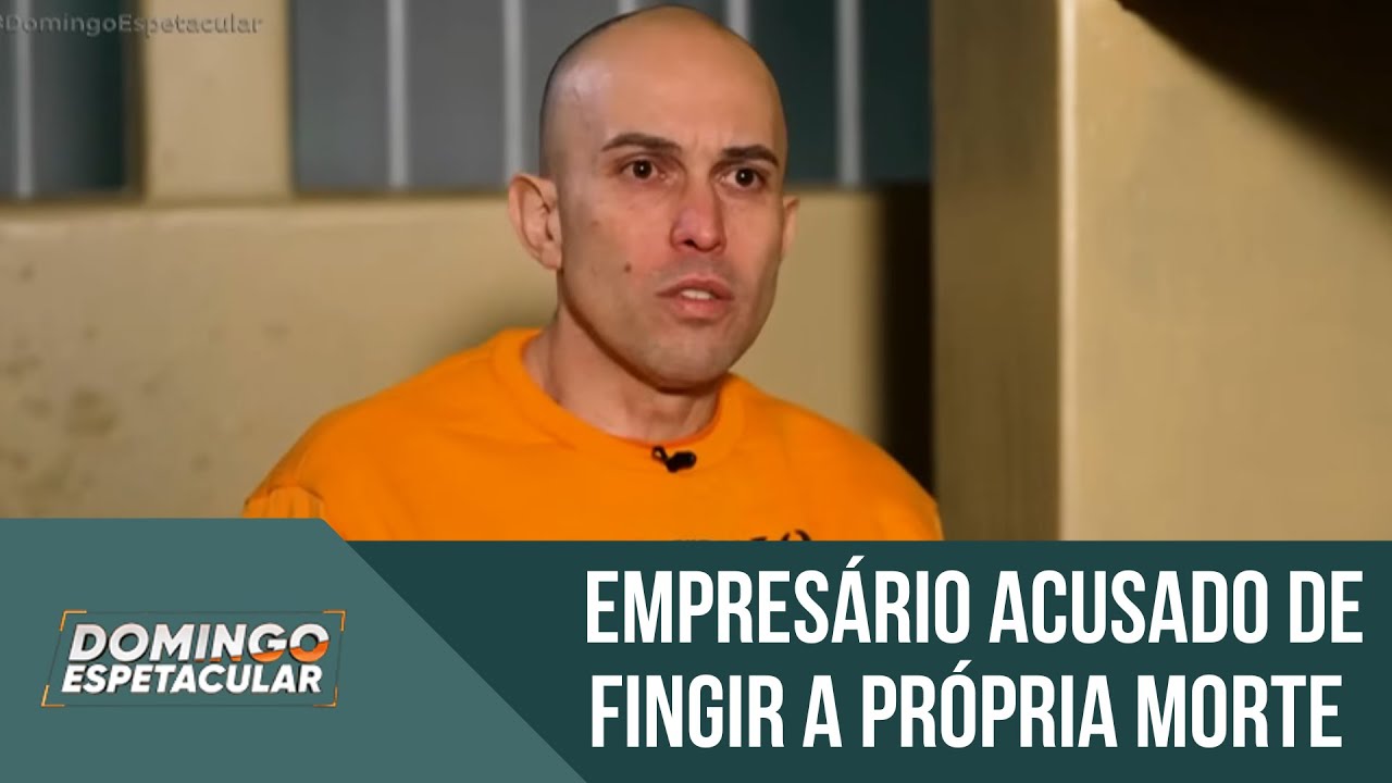 Exclusivo: Cabrini fica frente a frente com o homem acusado de forjar a própria morte