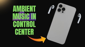 "How to Add Ambient Music in iPhone Control Center | Hidden iOS Feature in Urdu/Hindi"