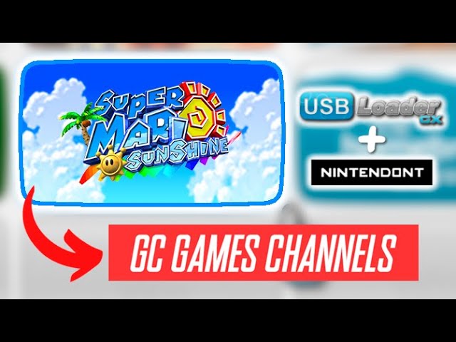 Custom Nintendont System Menu Channels for Wii/vWii