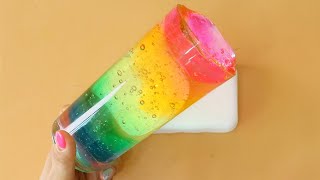 Clay Slime Coloring Compilation with Clay,glitter  Most Satisfying Slime Video★ASMR★ASMR