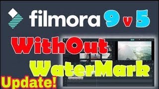 HOW to Remove watermark on filmora 9! FOR FREE IN 4 MINUTES 2020