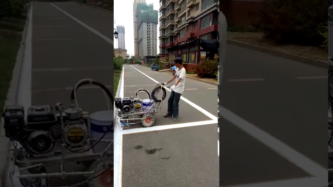 road line marking machine