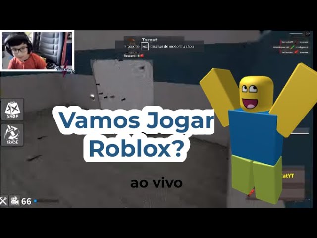 vamos jogar Roblox 