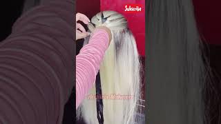 Back To School Effortless Hairstyle | Satin Ribbon Hairstyle|Easy Simple Hairstyle|Elegant Hairstyle