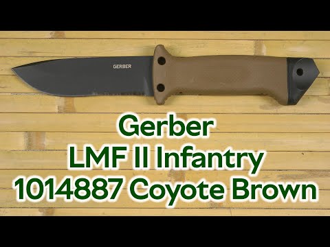 Розпаковка Gerber LMF II Infantry 1014887 Coyote Brown