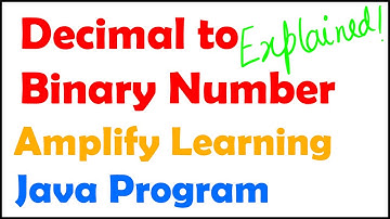 Decimal to Binary Java Program | ICSE ISC Computer