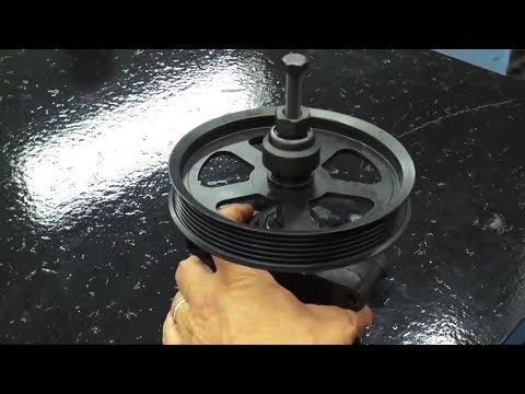 Cardone Experts: How to Properly Install a Power Steering Pulley - YouTube