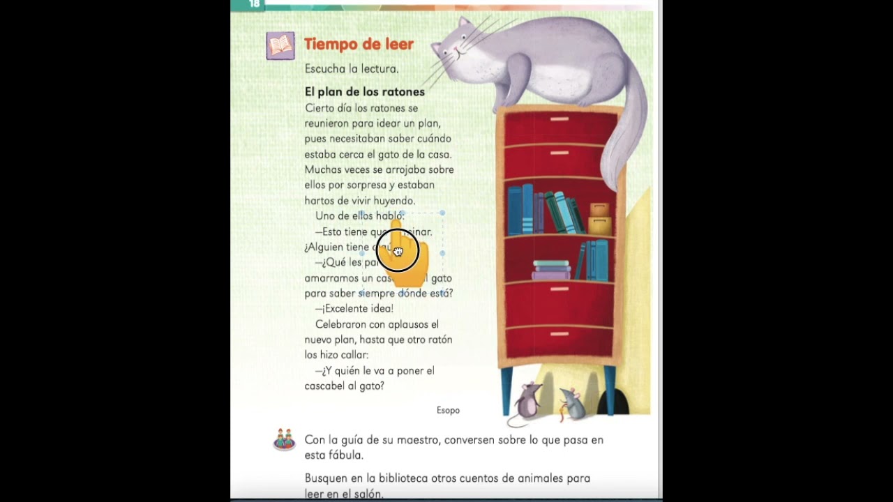 🐭El plan de los ratones 🐈 Tiempo de leer 📖1º - YouTube