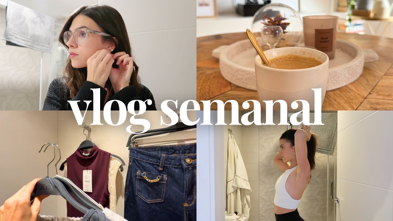 UNA SEMANA CONMIGO | Mi rutina diaria con 29 años: trabajo, organización, casa, deporte...