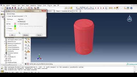 Aluminum Crush Test in Abaqus