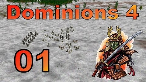 Dominions 4 - Multiplayer 7 FFA - MA Shinuyama - 01 (Turns 1-2)