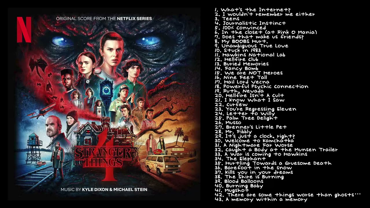 Stranger Things 4 (Score Album) Part.1  Original Score From The Netflix  Series 