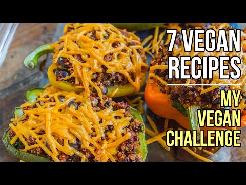 7 Easy Vegan Recipes for My Vegan Challenge / 7 Recetas Veganas