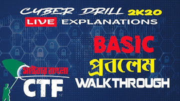 National Cyber Drill 2020 Basic Problems Solving Live Walkthrough With Amir Hamza