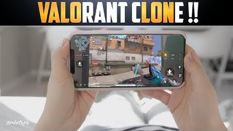 VALORANT MOBILE CLONE !! | HYPER FRONT GAMEPLAY | Zonetray