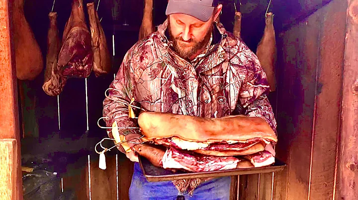 Wild hog bacon makin’!  *( SUGAR CURE VS SALT CURE!!