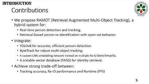 ICVGIP 2025 Paper ID 337 - Retrieval Augmented Continuous Person Tracking and Re-Identification