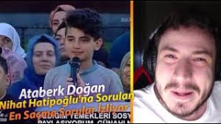 ATABERK DOĞAN - NİHAT HATİPOĞLUNA SORULAN SAÇMA SORULAR !?