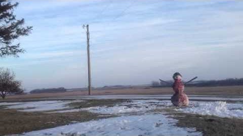 Tannerite vs snowman