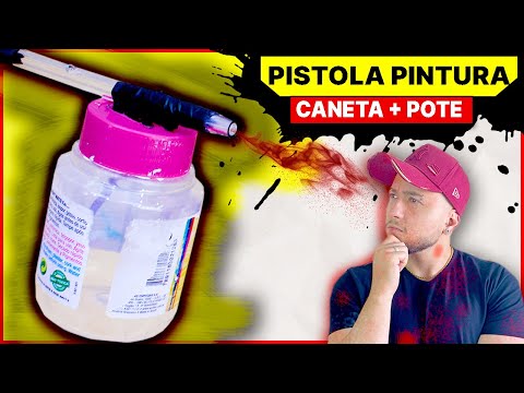 Vídeo: Como fazer uma pistola de pintura com suas próprias mãos
