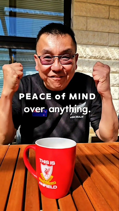 Peace of Mind over Anything. #mrongmathslessons #peaceofmind