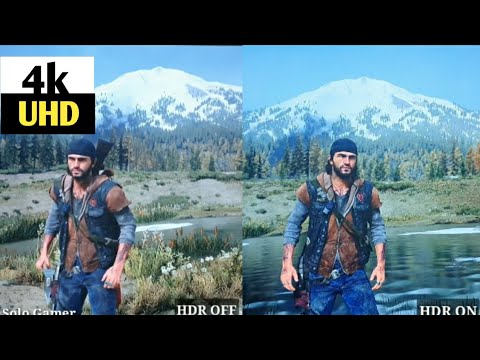 Days Gone - HDR Vs HDR -