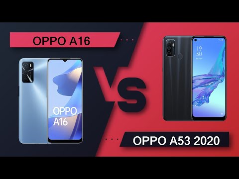 OPPO A16 Vs OPPO A53 2020 Comparison #shorts