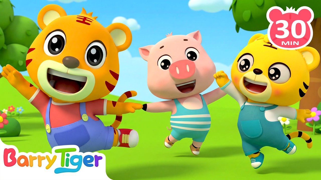 突哩嗒律動操 🎵🕺｜肢體協調訓練｜節奏感培養｜活力律動啟蒙｜歡樂兒歌動畫｜貝樂虎