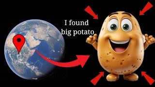 I found big potato statue in real life and extremely#geographythroughmaps
