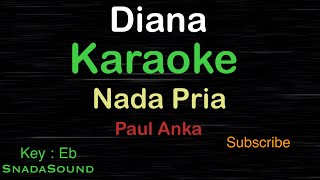 DIANA-Paul Anka|KARAOKE NADA PRIA​⁠ -Male-Cowok-Laki-laki@ucokku