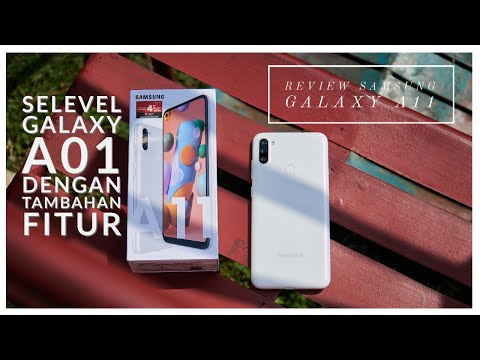 Review Samsung Galaxy A11 Selevel Galaxy A01 dengan Tambahan Fitur