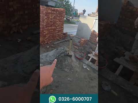 Parkview City Lahore | House Construction with Premium Awwal Bricks & Mappel Leaf Cement