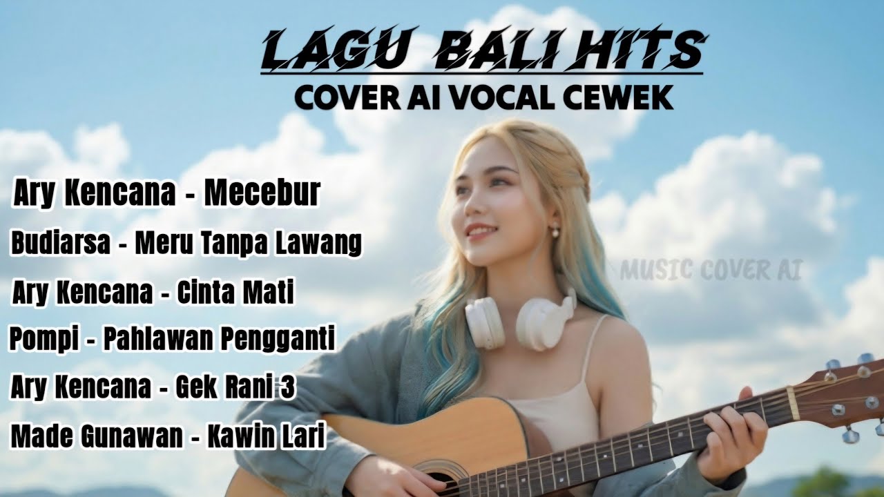 KUMPULAN LAGU BALI HITS | COVER BY AI | VOCAL CEWEK | ARY KENCANA | BUDIARSA | POMPI | MADE GUNAWAN