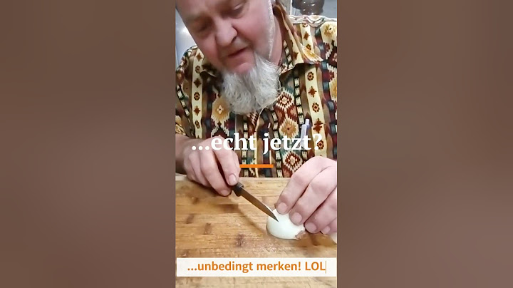 Lifehack - Zwiebel würfeln - so gehts! (oder auch nicht, denn "BEHIND THE SCENES" folgt) LOL