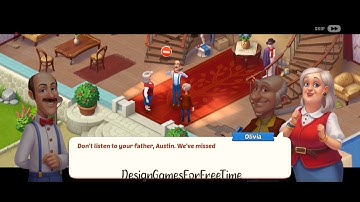 Homescapes - Level 1 gameplay match 3 logic puzzle design decor renovation casual game walkthrough