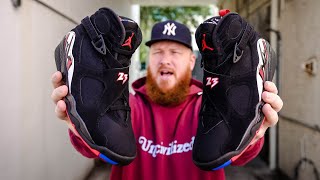 HOW GOOD ARE THE JORDAN 8 PLAYOFF SNEAKERS?! (Early In Hand Review)
