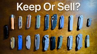 I Rated Every EDC Knife I Own (Before I Sell Them)