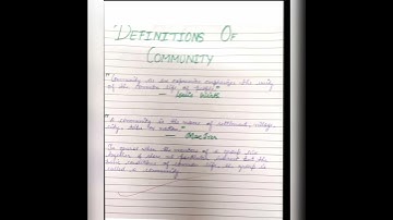 EPC 6 : Working with community B.Ed II year