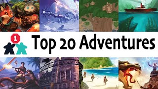 Top 20 Adventure Games (in 5 categories)