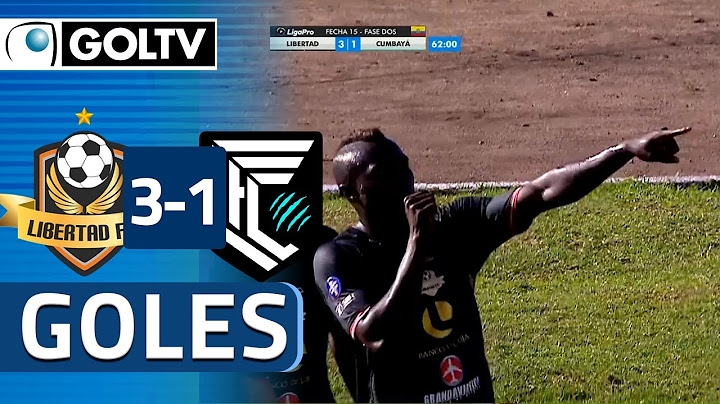 LIBERTAD SUMA y FESTEJA la PERMANENCIA | Libertad 3-1 Cumbayá | LigaPro 2023