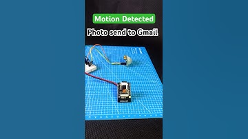 Motion Detected 📸 | ESP32-CAM Smart Security System | Sends Photo to Gmail #shorts