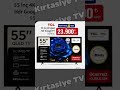23.900 TL 55 inc TV