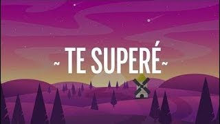 Becky G - TE SUPERÉ (Lyrics/Letra)