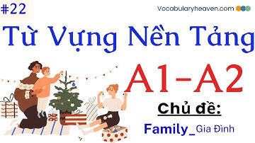 Từ vựng cơ bản A1A2_Chủ đề_Gia đình