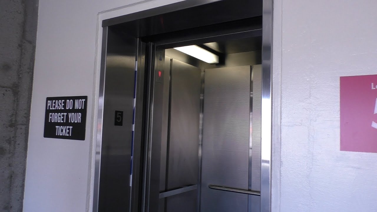 Parking Garage Elevators at the Sheraton Hotel, Sacramento YouTube